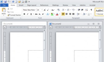 Instructions for opening all working windows in Word, Excel