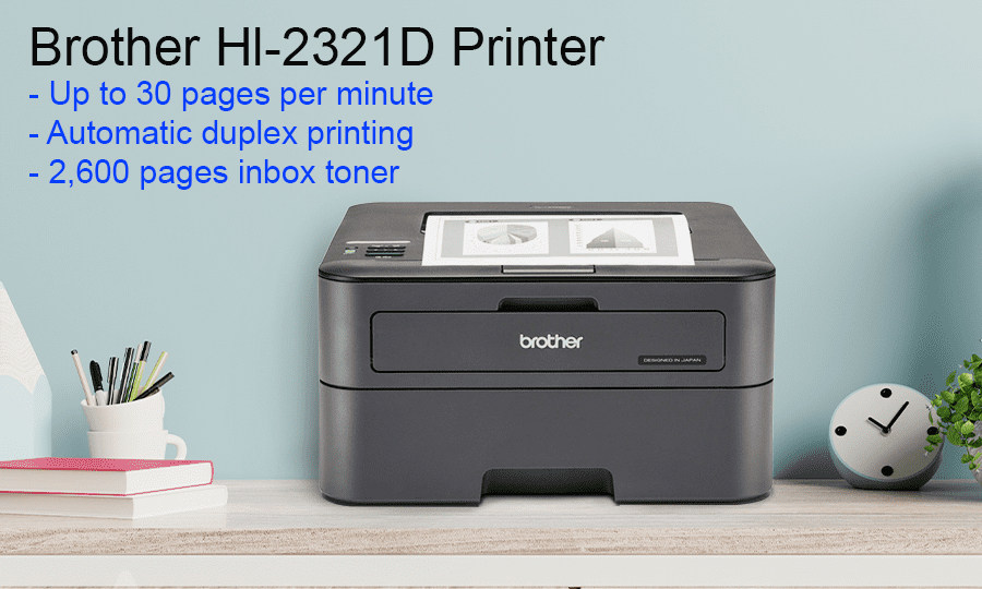 Brother 2321D Printer Review - Fast, Reliable, and Budget-Friendly